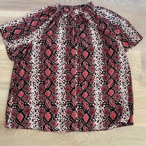 Sunday in Brooklyn, short sleeve blouse
